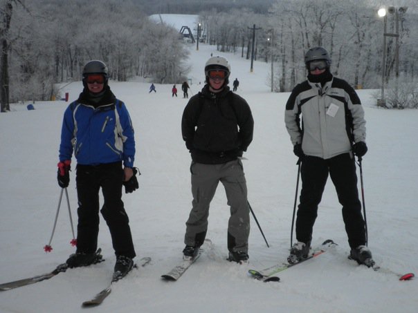 Stenild, with Gerberick and Colaw, in Blue Knob, PA.