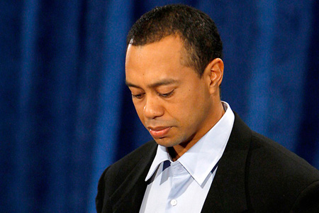 Tiger Woods speaks publicly first time after his affairs were exposed to the world in 2009. (Photo courtesy of time.com)