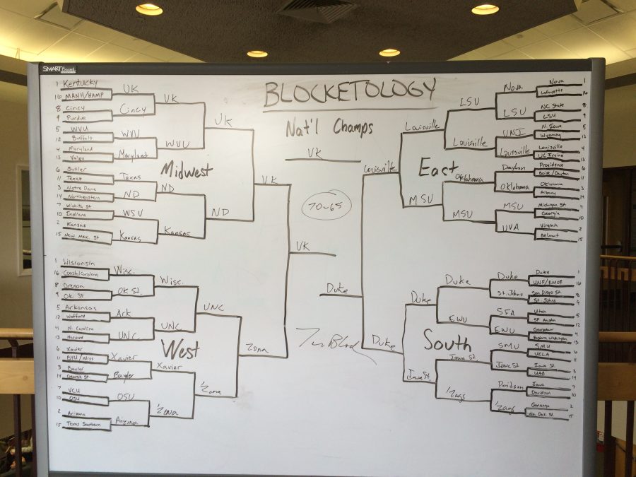 A closer look at Mr. Blocks official bracket (PHOTO BY ZACK).