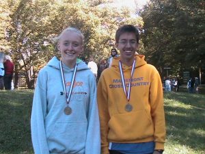 Kauffman, 2006 CHL Runner of the Year, is pictured here at the 2006 league meet (PHOTO BY MARIEMONTSCHOOLS)