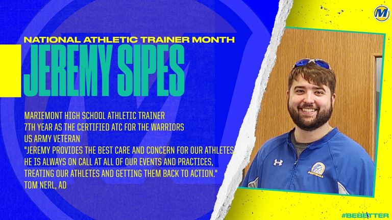 Mariemont Athletic Trainer Moves On